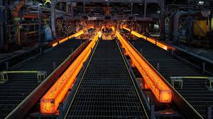 Linha de produção de aço aquecido